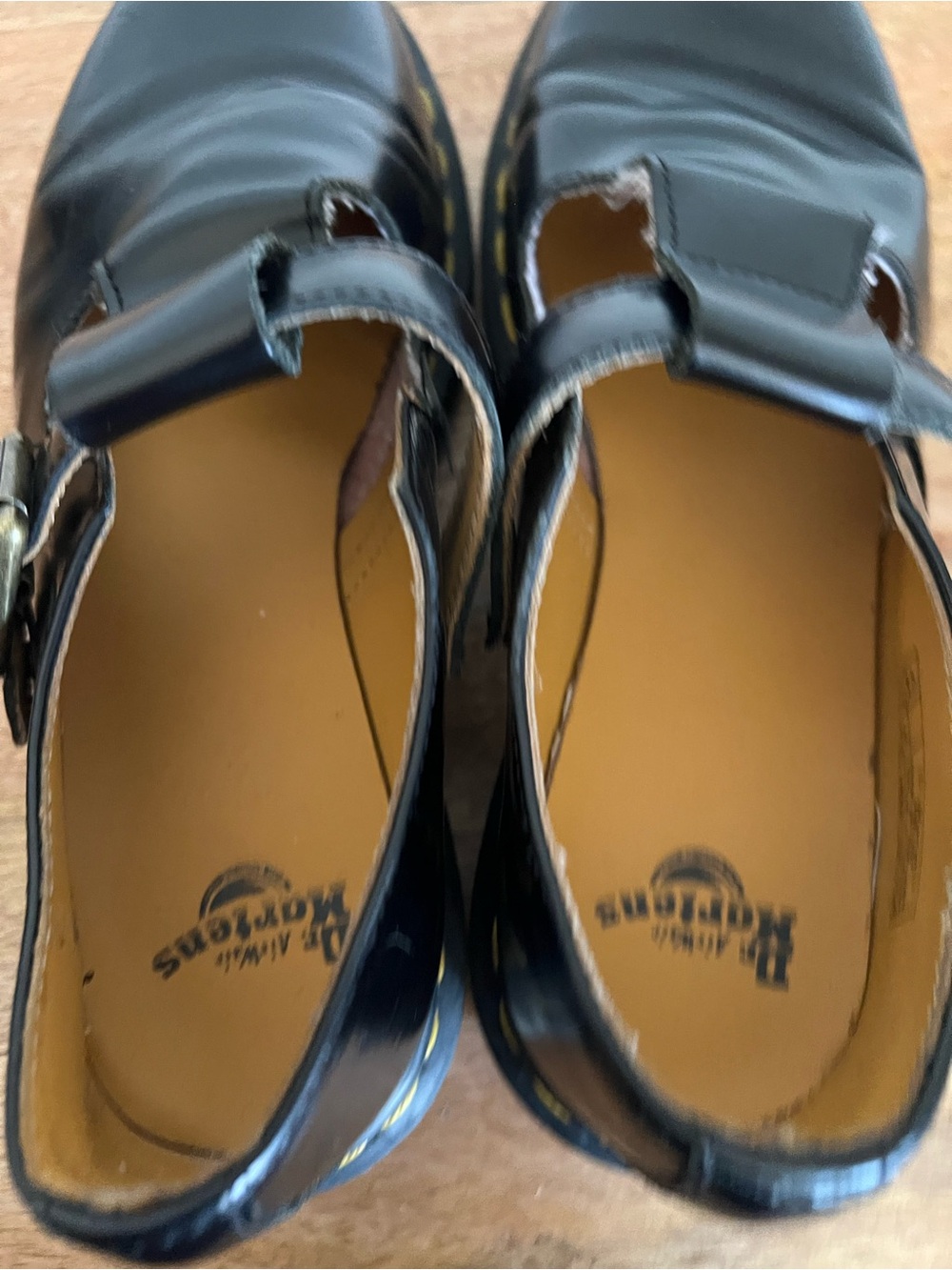 Dr. Martens Polley Womens Full Grain T Bar Mary Jane Size 6 - Picture 5 of 13